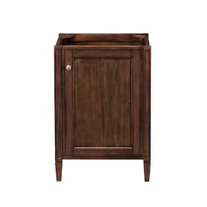 Britannia 23.6 in. W x 18.0 in. D x 33.5 in. H Single Bath Vanity Cabinet without Top in Mid-Century Acacia