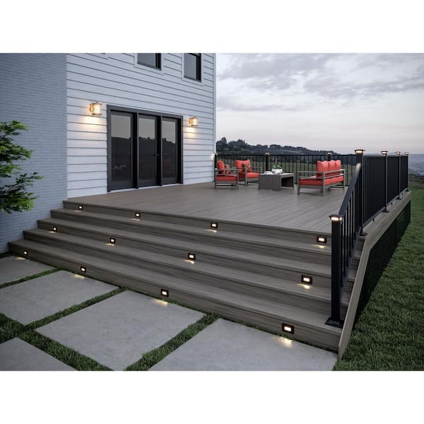 Voyage 1 in. x 12 in. x 12 ft. Sierra Gray Composite Decking Fascia Board