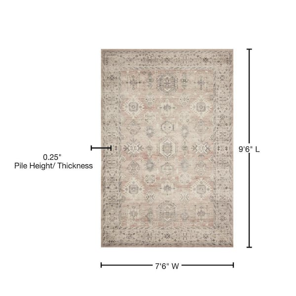 Loloi Hathaway Java/Multi 7 ft. 6 in. x 9 ft. 6 in. Vintage Oriental Area Rug - image 3