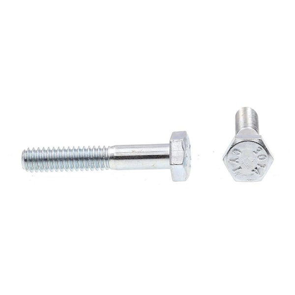 Hillman 1/4-in x 1-in Zinc-Plated Coarse Thread Hex Bolt (2-Count