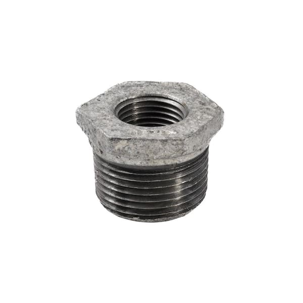Southland 1 in. x 1/2 in. Galvanized Malleable Iron MPT x FPT Hex Bushing Fitting