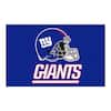 FANMATS NFL - New York Giants Helmet Rug - 5ft. x 8ft. 5809 - The