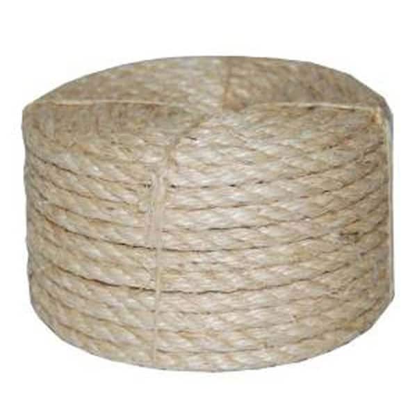 T.W. Evans Cordage 1/4 in. x 1500 ft. Twisted Sisal Rope