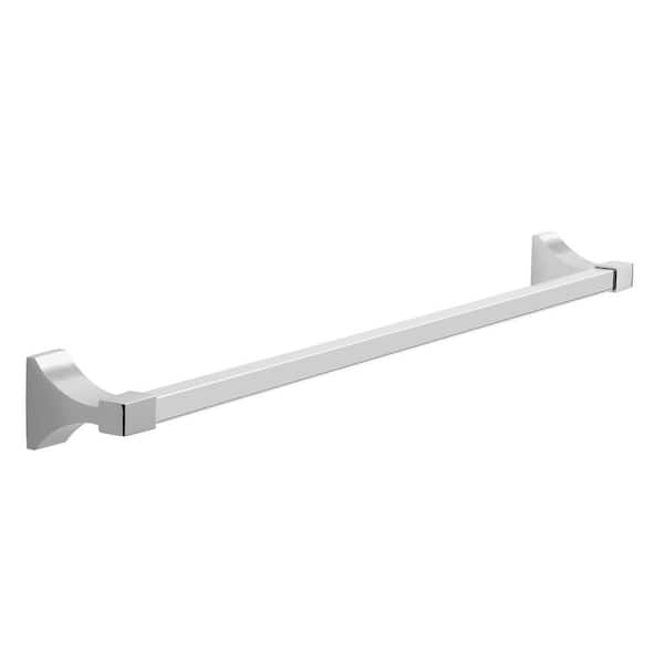 Glacier Bay Leary 24 in. Wall-Mount Towel Bar in Chrome