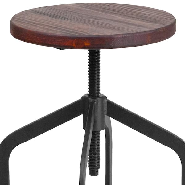 Carnegy Avenue 33.5 in. Pine Bar Stool (Set of 2) CGA-ET-185318-PI