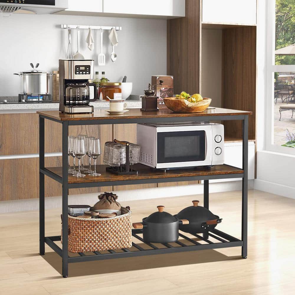 Clearance SALE! 2 Tiers Microwave Oven Rack Kitchen Organizer Counter  Storage Stand Rack Silver
