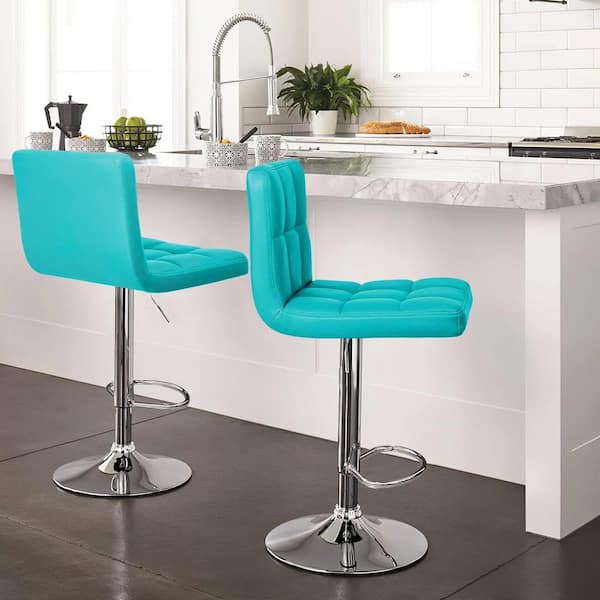 Teal adjustable bar stools new arrivals