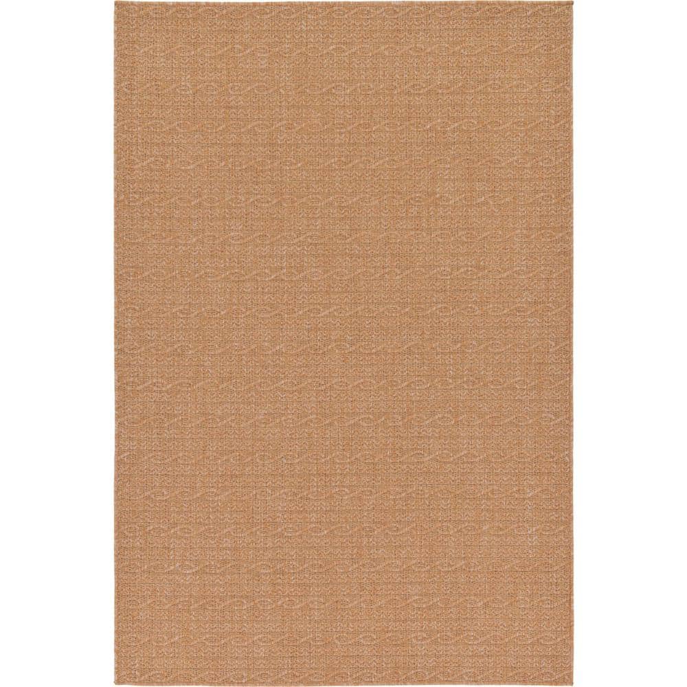 Outdoor Links Light Brown 5' 3 x 8' 0 Area Rug price history on PriceWatchPro