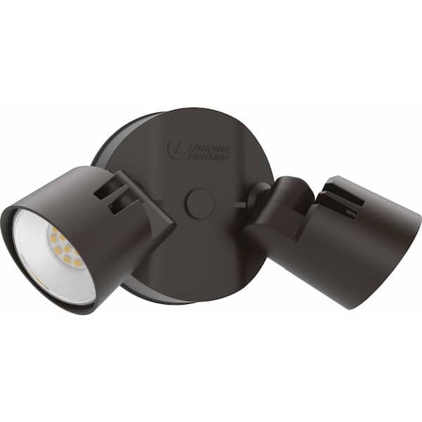 Lithonia Lighting Contractor Select HGX Dark Bronze Outdoor Integrated LED Flood Light