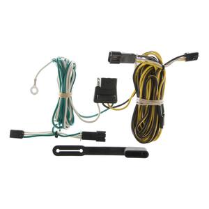 CURT Custom Vehicle-Trailer Wiring Harness, 4-Way Flat, Select C/K