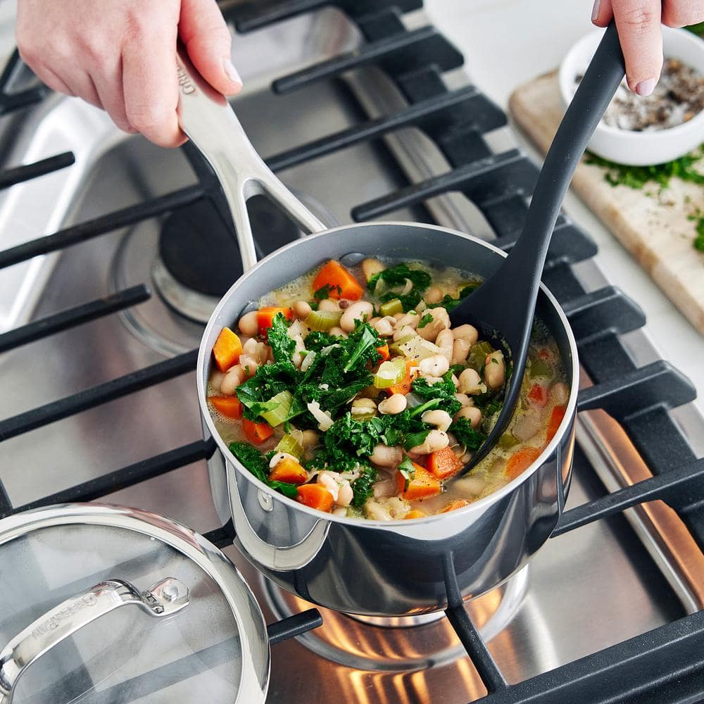 Valencia Pro Stainless Steel 10-Piece Nonstick Cookware Set