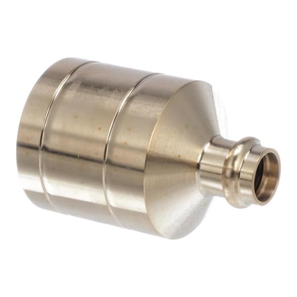 Viega ProPress 2 in. FTG x 1/2 in. Press Zero-Lead Bronze Reducer