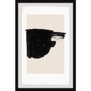 "Imperfect Strokes" by Marmont Hill Framed Abstract Art Print 30 in. x 20 in.