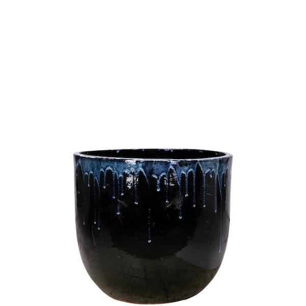 Unbranded 11 in. Cascade Night Ceramic Pika Pot