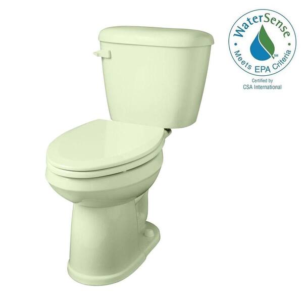 Gerber Maxwell 2-piece 1.28 GPF Dual Flush Elongated Toilet in Bone