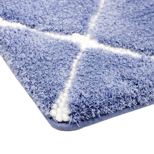 Pro Space 60 in. x 24 in. Black Microfiber Soft Bathmat Water