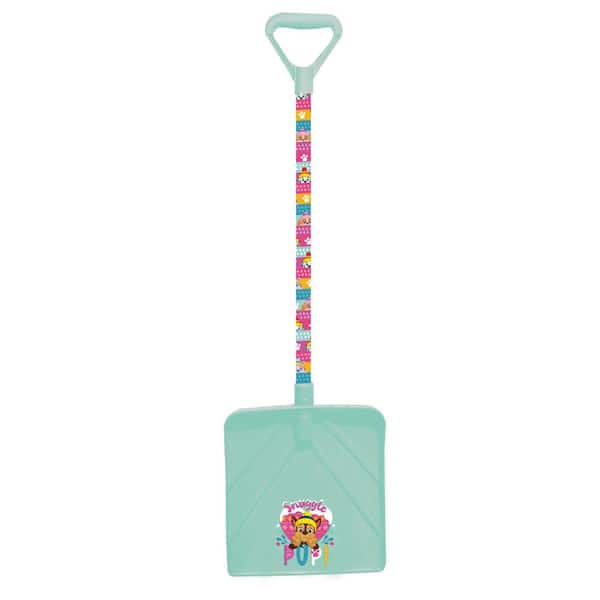 Unbranded Handle Length 19.5 in. x 4 in. Plastic Handle Blade Plastic Snow Shovel