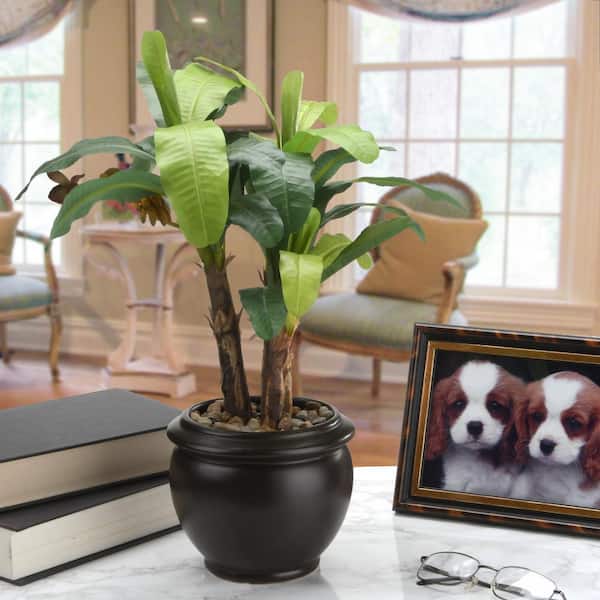 National Tree Company 18 in. Artificial Banana Plant