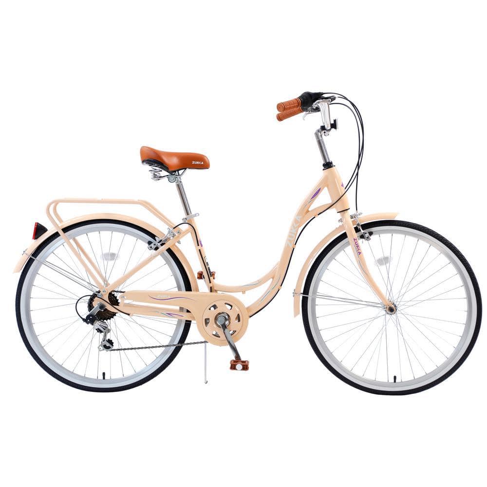 女性式自転車 Cesicia 26 in. Aluminum Bike with 7-Speed in Pink for Lady's