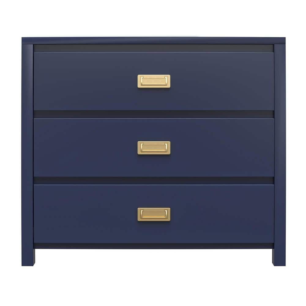 Little Seeds Monarch Hill Haven 3-Drawer Dresser - Navy