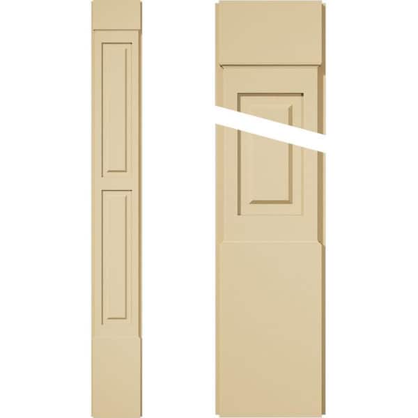 2 in. D x 10 in. W x 82 in. L Primed Polyurethane Pilaster 1-Pack
