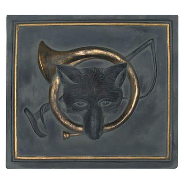House Parts Fox and Horn Plaque