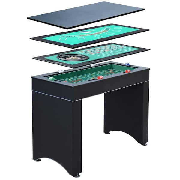 Hathaway Monte Carlo 4-in-1 Casino Game Table