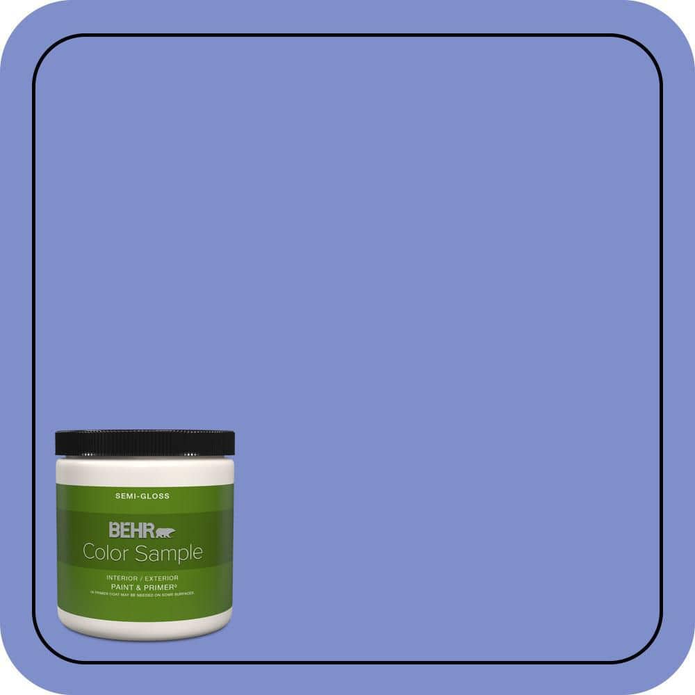 8 oz. #P540-5 Pansy Garden Semi-Gloss Interior/Exterior Paint & Primer Color Sample price history on PriceWatchPro