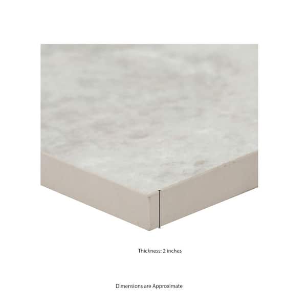 MSI Miraggio Gray 2 cm. x 24 in. x 24 in. Matte Porcelain Stone Look Paver Tile (30 Cases/240 sq. ft./Pallet)
