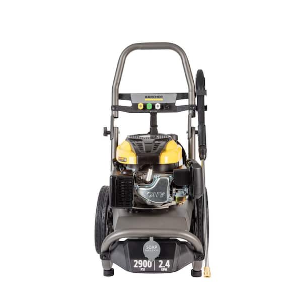 Op grote schaal Neem de telefoon op deugd Karcher 2900 PSI 2.4 GPM G2900 X Axial Pump Gas Power Pressure Washer with  4 Nozzle Attachments 1.107-384.0 - The Home Depot