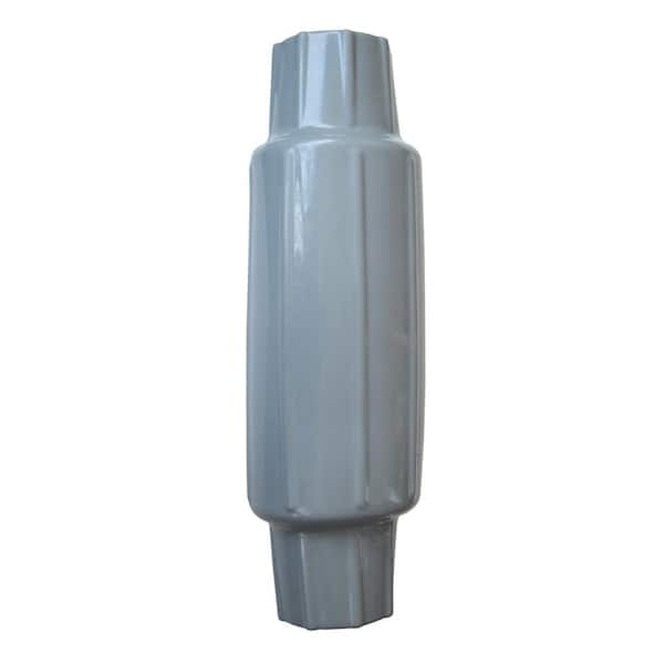 23 in. PVC Torpedo Bumper, Grey