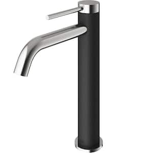 Lexington Single Handle Single-Hole Bathroom Vessel Faucet in Brushed Nickel