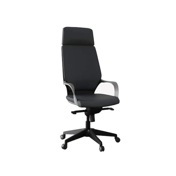 Nyhus Hunter Slate Grey High-Back Fabric Seat Swivel Adjustable Ergonomic Executive Office Chair