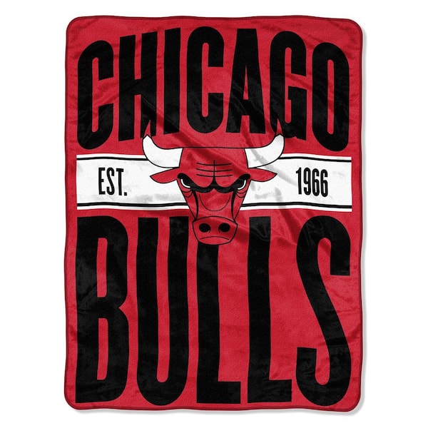 THE NORTHWEST GROUP Clear Out Chicago Bulls Polyester Twin Knitted Blanket