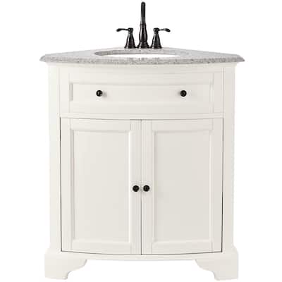 Single Sink Bathroom Vanities With, Bathroom Vanity With Sink And Faucet Home Depot