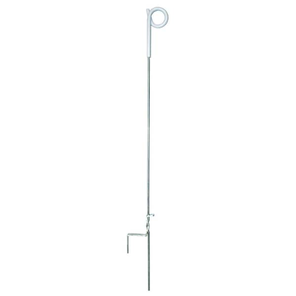 Zareba 1/4 in. x 39 in. Pig Tail Step-In Post PTP39 - The Home Depot