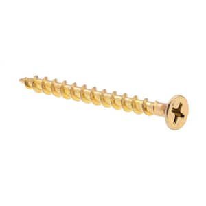 SIZE 4 x 5/8 SMALL BRASS CSK or ROUND HEAD WOOD SCREWS TRADE GRADE 