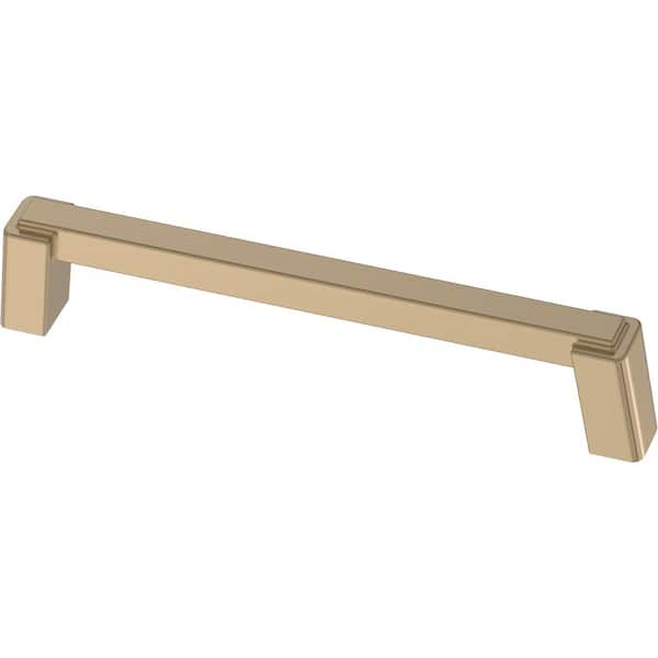 Liberty Modern Brace 5-1/16 in. (128 mm) Modern Champagne Bronze Cabinet Drawer Pull