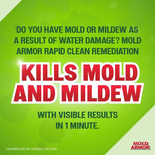 Mold Armor 32 oz. Rapid Clean Remediation, Trigger Spray Bottle