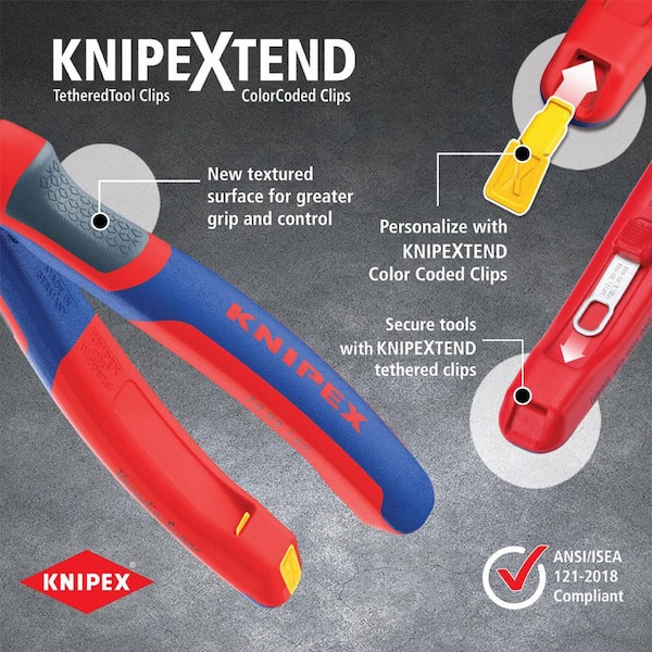 KNIPEX Pliers Set with Combination Diagonal and Cobra Pliers (3