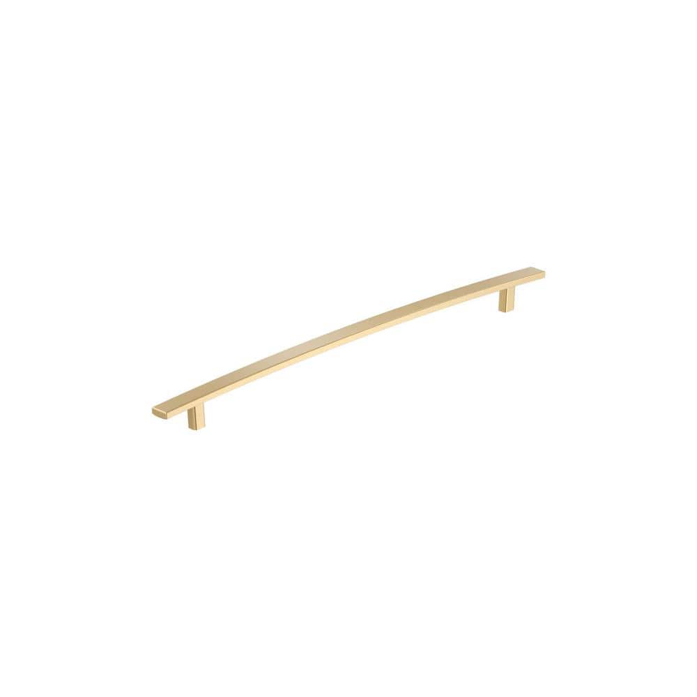 Cyprus 18 in. (457mm) Center-to-Center Modern Champagne Bronze Arch Appliance Pull price history on PriceWatchPro