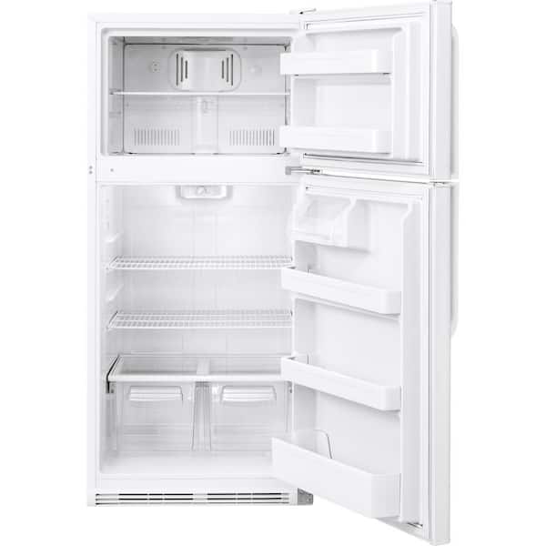 Haier 18.1 cu. ft. Top Freezer Refrigerator in White HRT18RCWW