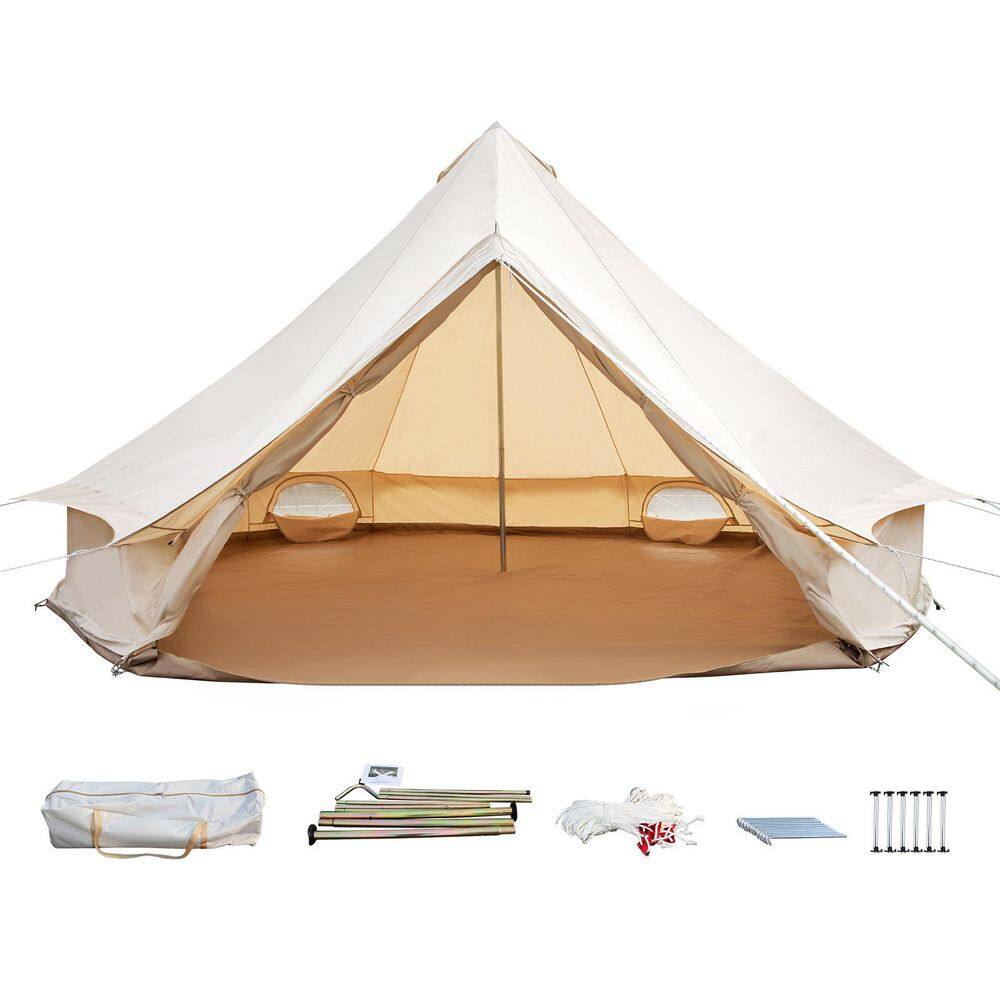 5m Canvas Bell Tent - Luna Glamping Shop