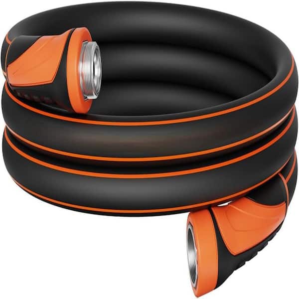 0.625 in. Dia x 10 ft. Length Heavy Duty Garden Hose, Hose Connectors, Male to Female, 600 PSI Burst Pressure