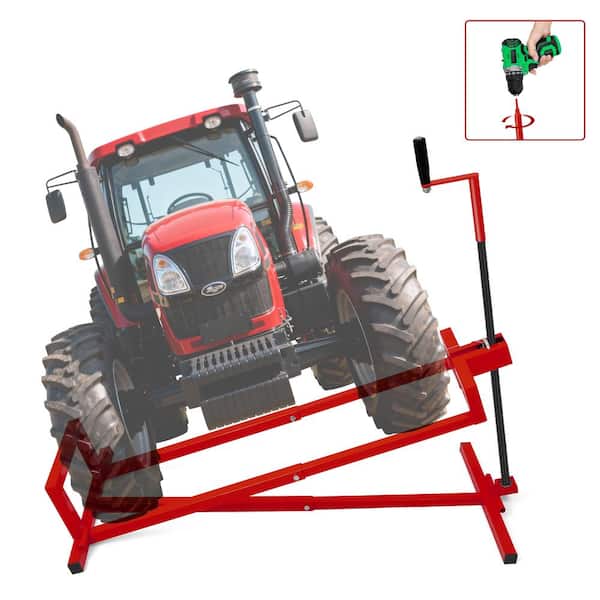 Huluwat Red 800 lbs. Capacity 45° Tilt Adjustable Universal Lift
