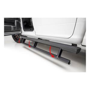 ActionTrac 79-Inch Retractable Powered Running Boards, Select Dodge, Ram 1500, 2500, 3500 Crew Cab