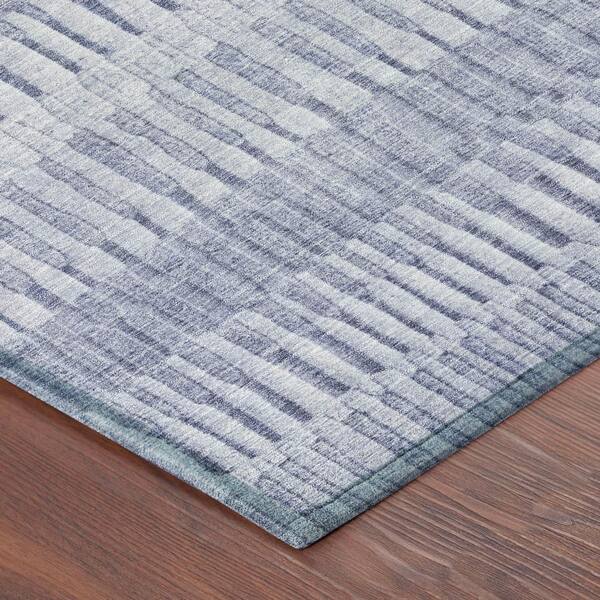 Chantille Machine Washable Indoor/Outdoor Abstract ACN2807 Sky 10 ft. x 14 ft. Area Rug
