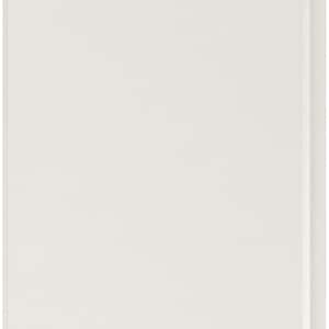 WoodHaven Painted White 6 in. x 6 in. Clip Up Tongue and Groove Acoustic Ceiling Plank Sample
