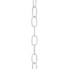 3 ft. 11-Gauge White Lighting Fixture Chain for Pendant Lights,  Chandeliers, and Swag Lights