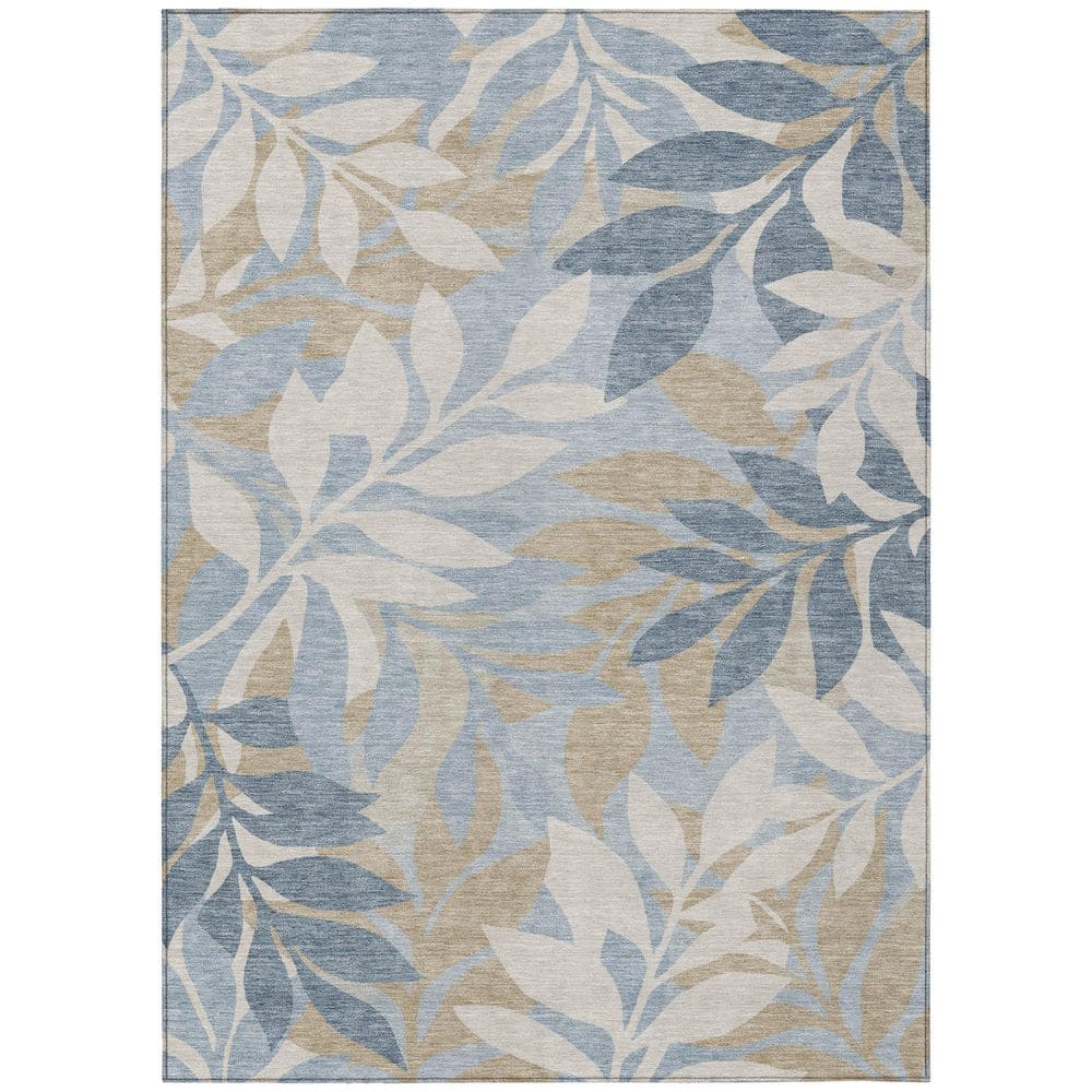 Chantille Machine Washable Indoor/Outdoor Abstract ACN2955 Spa 3 ft. x 5 ft. Area Rug price history on PriceWatchPro